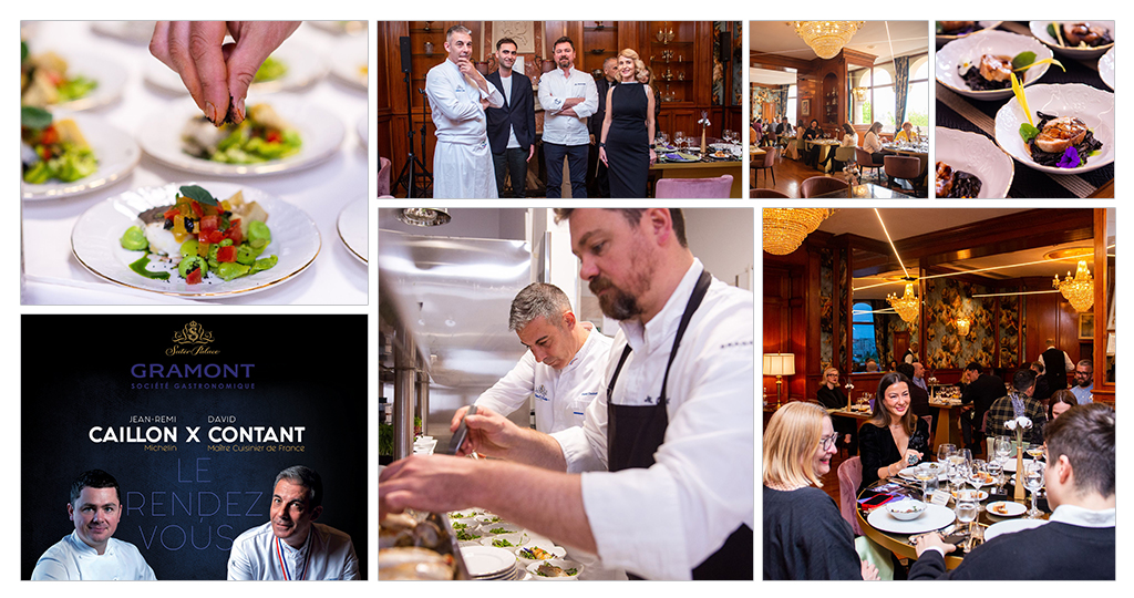 Suter Palace – Gramont Restaurant rebranding & 4 hands launch event
