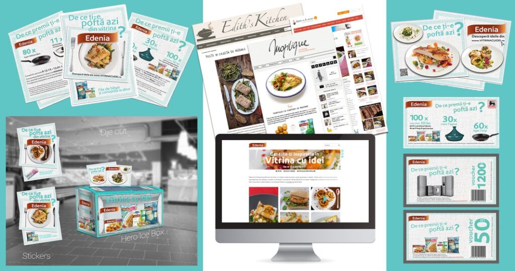 Edenia – Vitrina cu Idei visibility and educational campaign