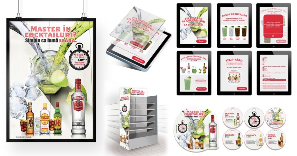 Diageo Confident Mixing campaign
